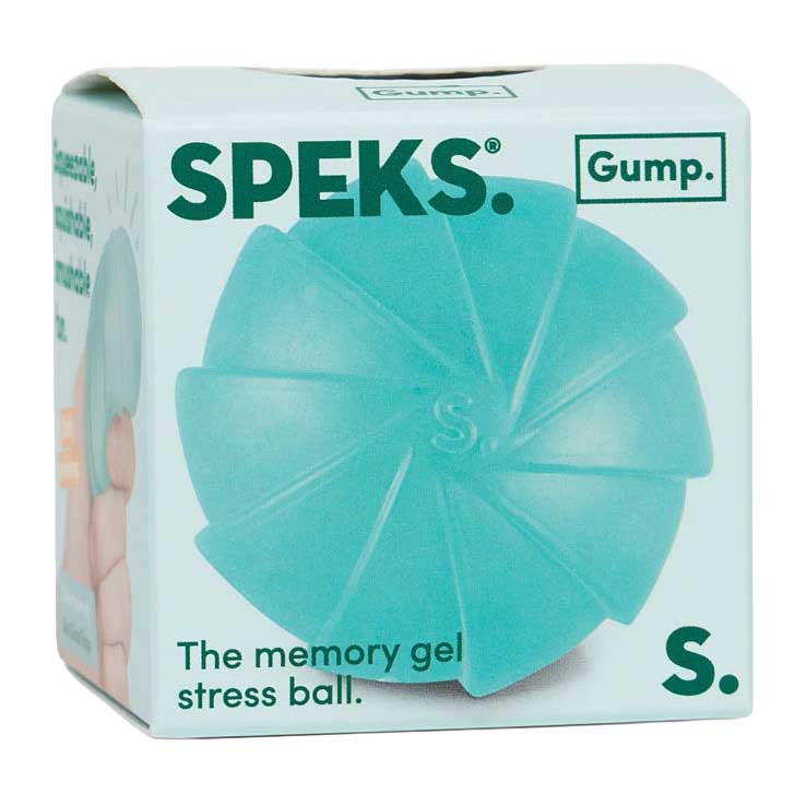 Speks Gump Surface Textured Stress Ball - Sea Glass Edge
